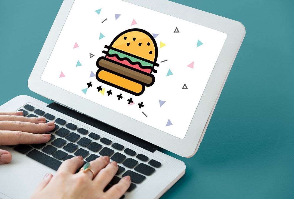 Illustration of Hamburger Fast Food Cuisine Menu Recipe
