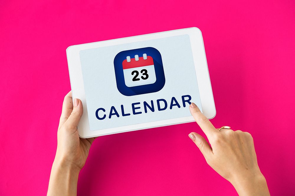 event list, calendar meeting, agenda, appointment