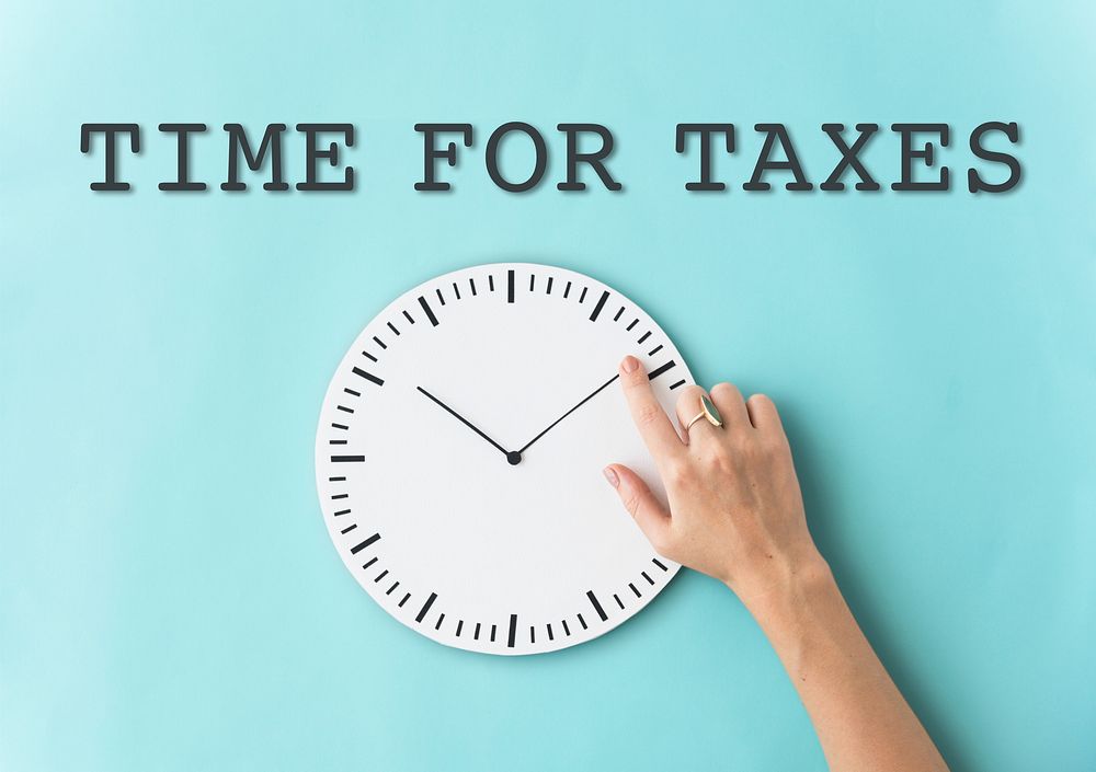 Time For Taxes Reminder Concept