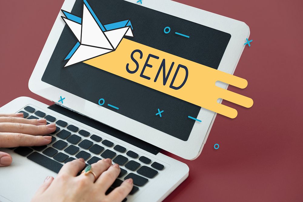 Sending Mailing Communication Text Typing