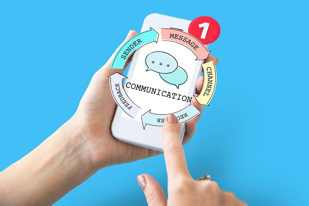 Communication Connection Socialize Diagram Concept