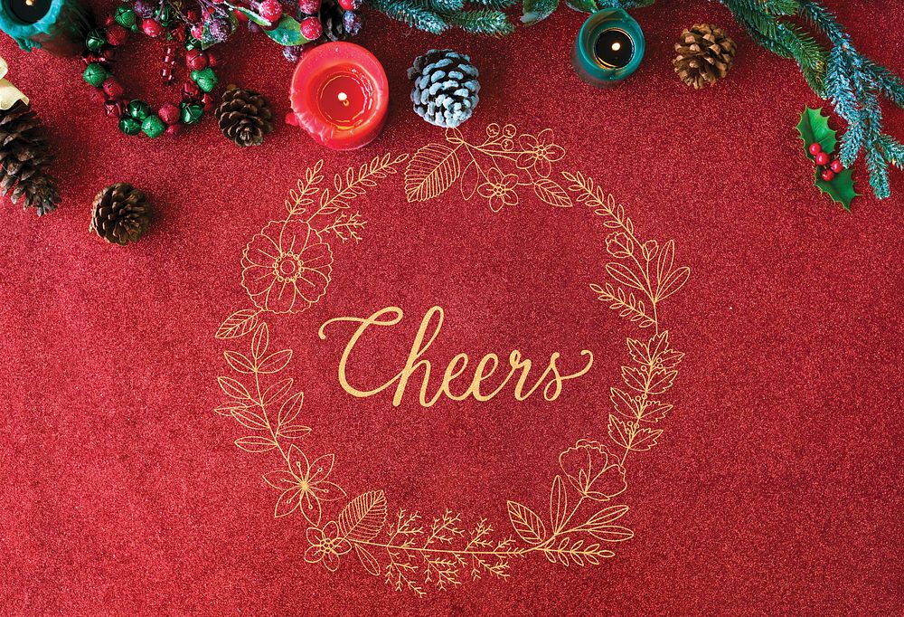 Season Greeting Cheers Gift Cards