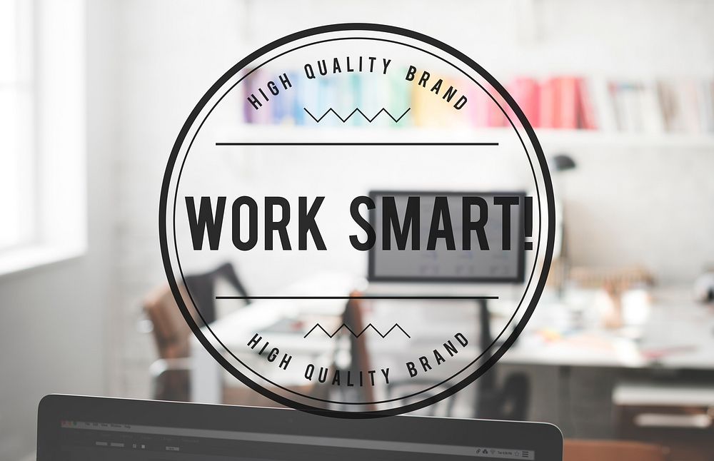Work Smart Planning Productive Efficient Effective Concept