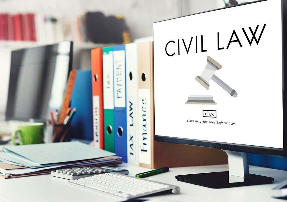 Civil Law Common Justice Legal Regulation Rights Concept