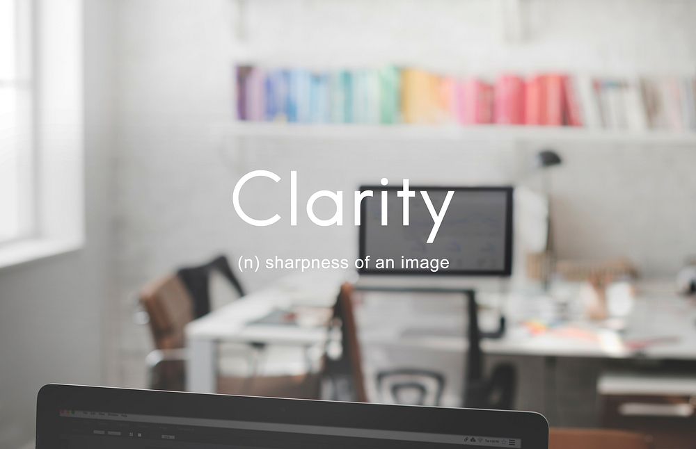 Clarity Design Clear Creativity Visible Simple Concept