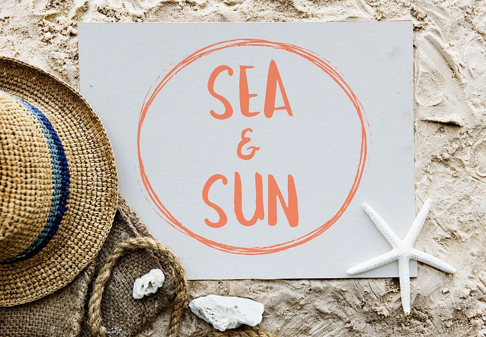 Vacation Break Beach Sea Sun Concept
