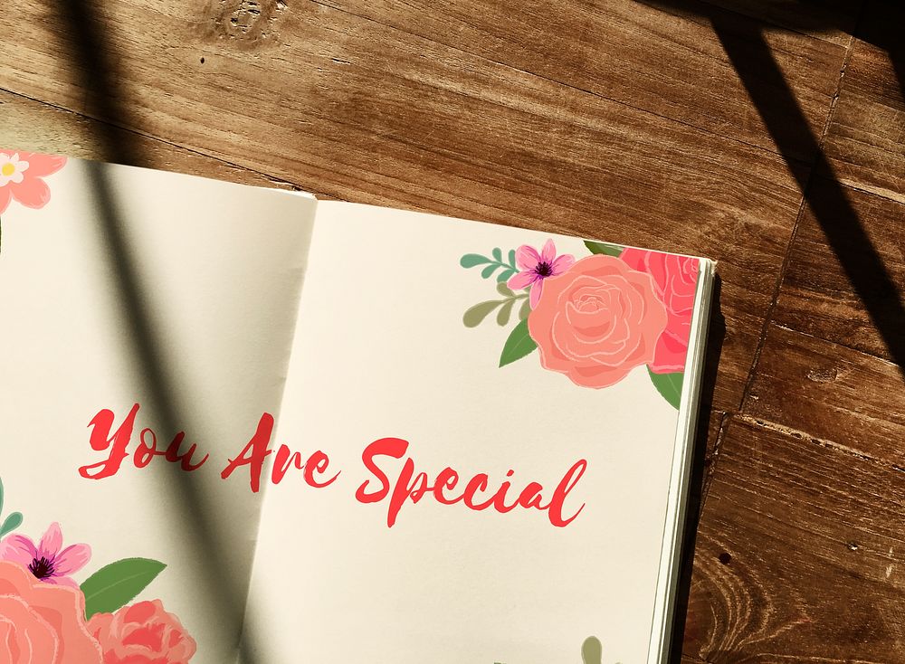 You Are Special Letter Message Words Graphic