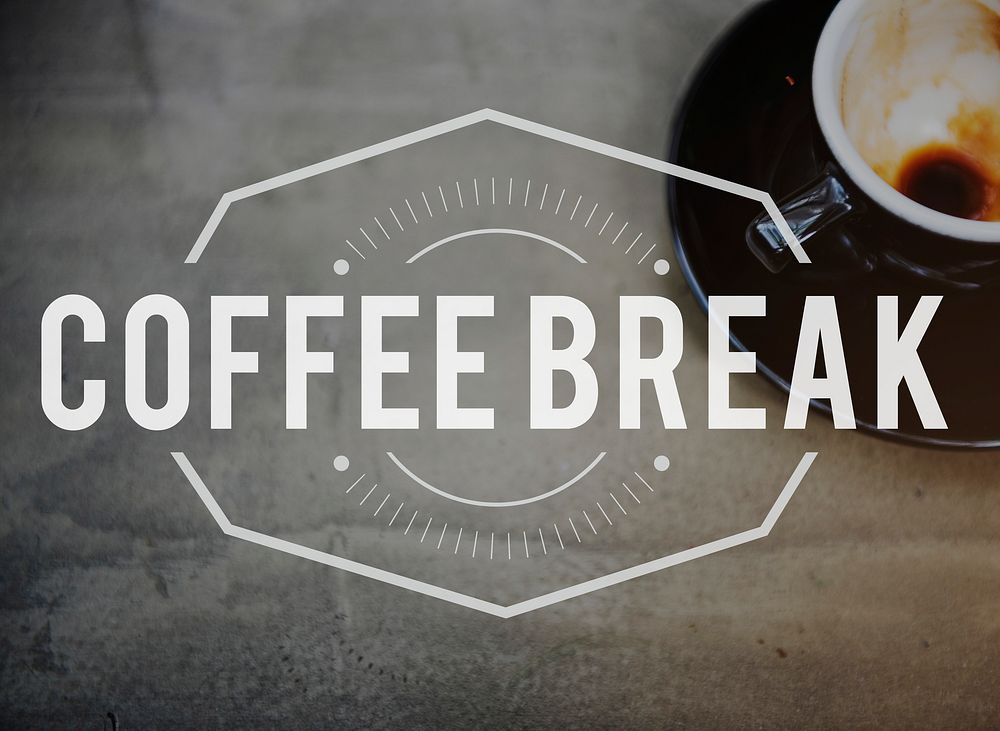 Coffee Break Time Leisure Concept