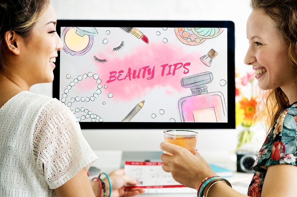 Beauty Tips Makeup Accessories Concept