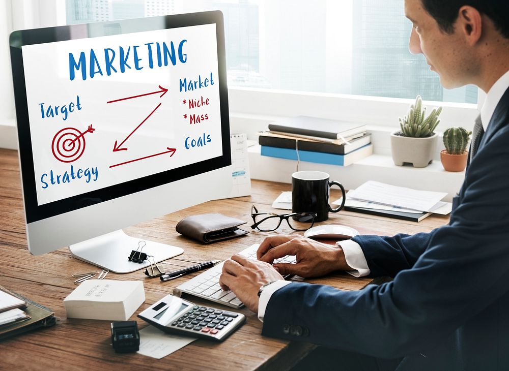 Business Plan Strategy Goals Target Marketing Concept