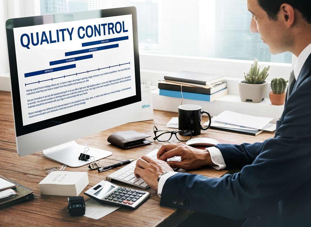 Quality Control Improve Strategy Concept