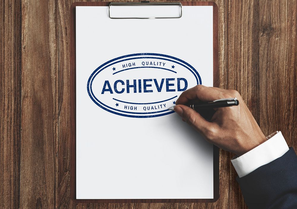 Achieve Goal Motivation Strategy Successful Concept