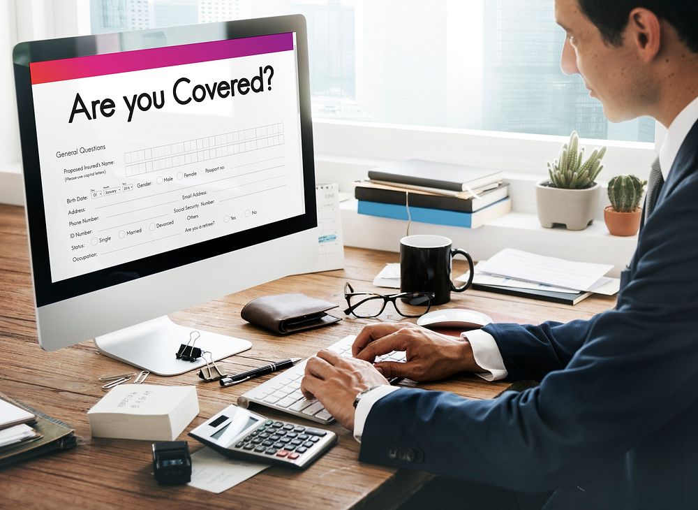 Are You Covered Form Concept