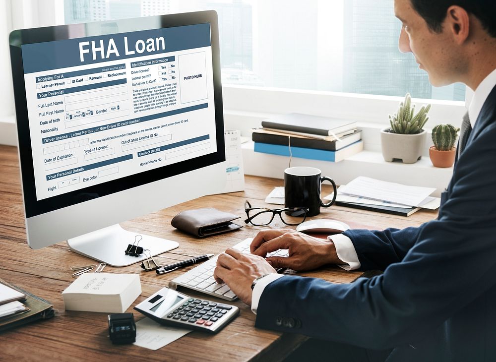 FHA Loan Federal Housing Administration Lending Concept