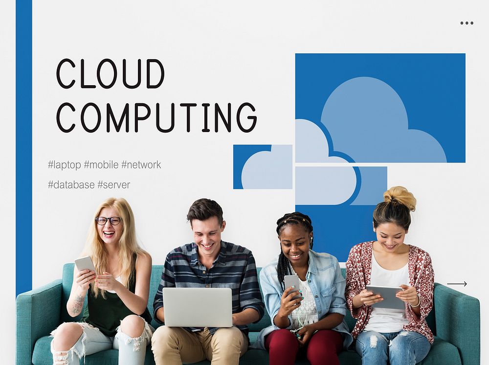 Cloud Computing Sync Icon Sign