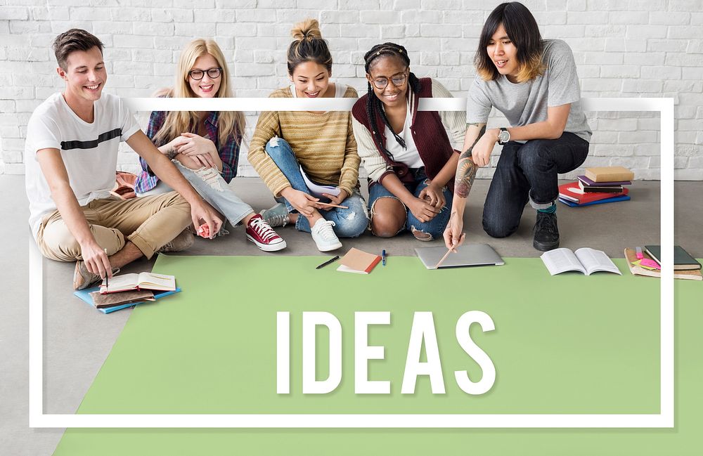 Inspiration Creative Ideas Brainstormin Concept