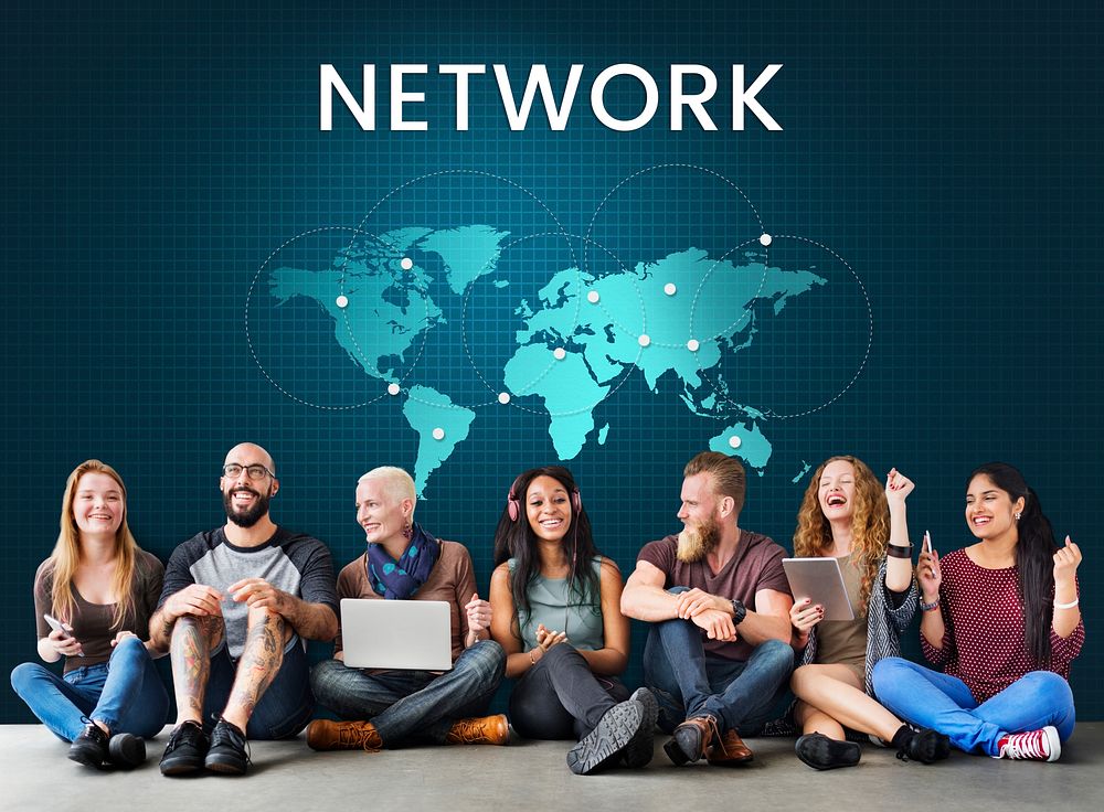 Global Network Connection Internet Worldwide