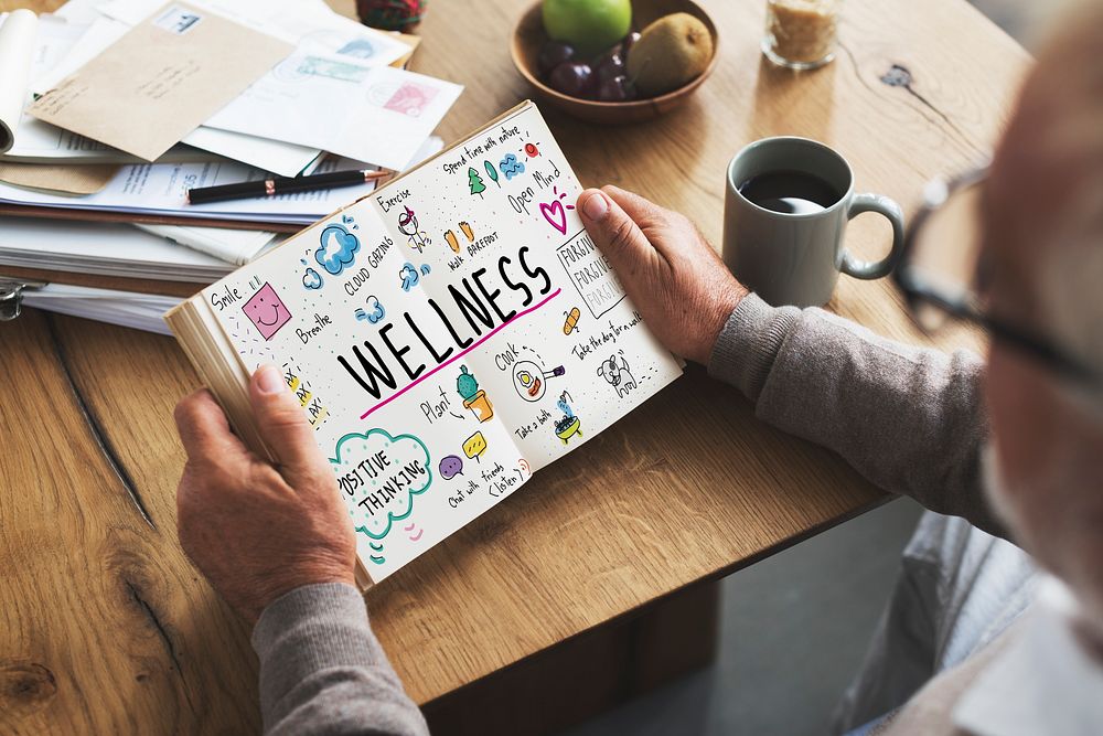 Health Healthcare Wellness Book Concept