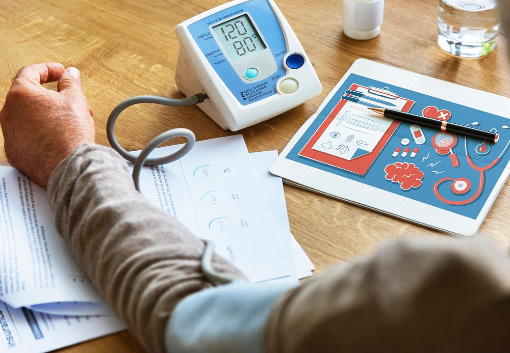 Health Insurance Medicine Checkup Graphic Concept