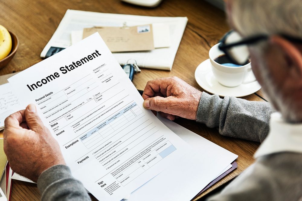 Income Statement Employment Assessment Balance Concept