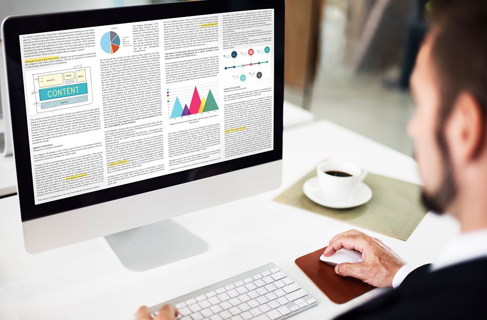 Article Business Information Vision Concept