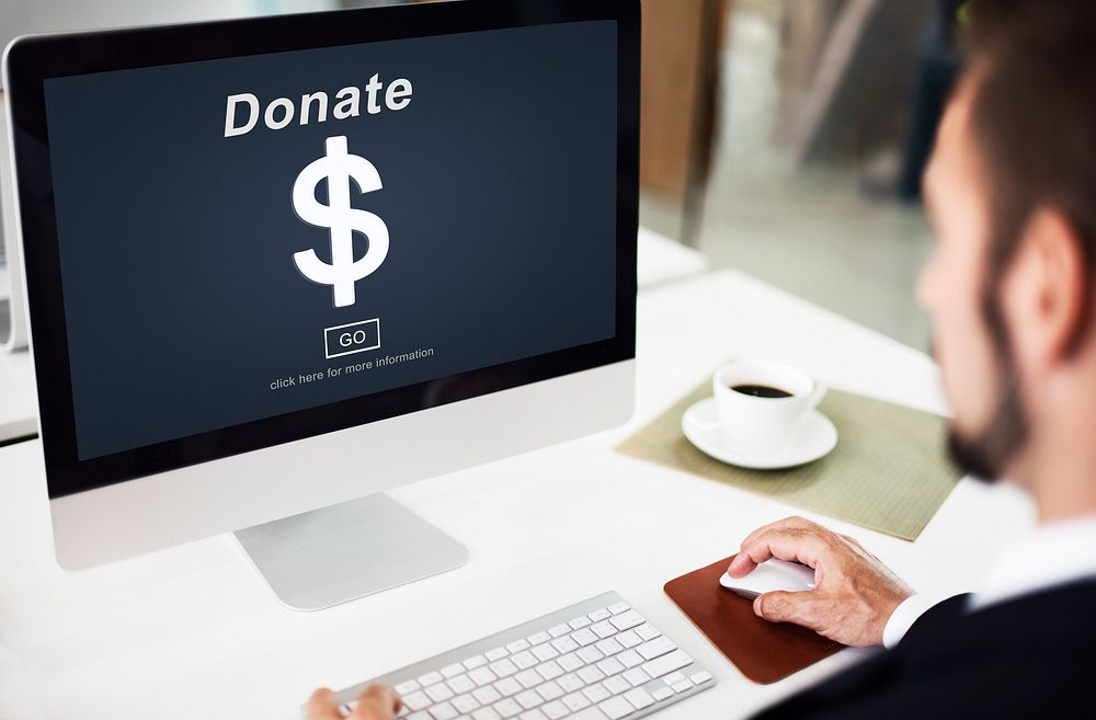 Donate Cash Money Gift Assistance Concept