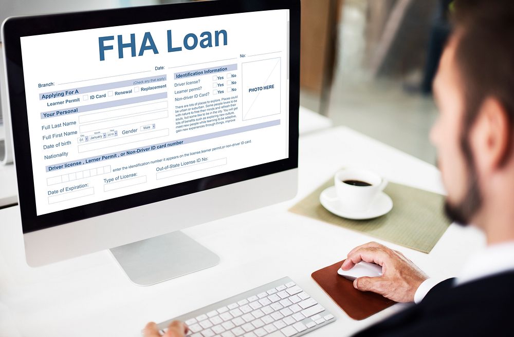FHA Loan Federal Housing Administration Lending Concept