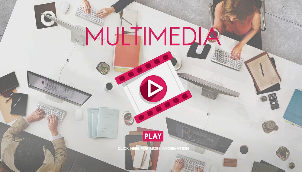 Multimedia Filmstrip Play Icon Media Concept