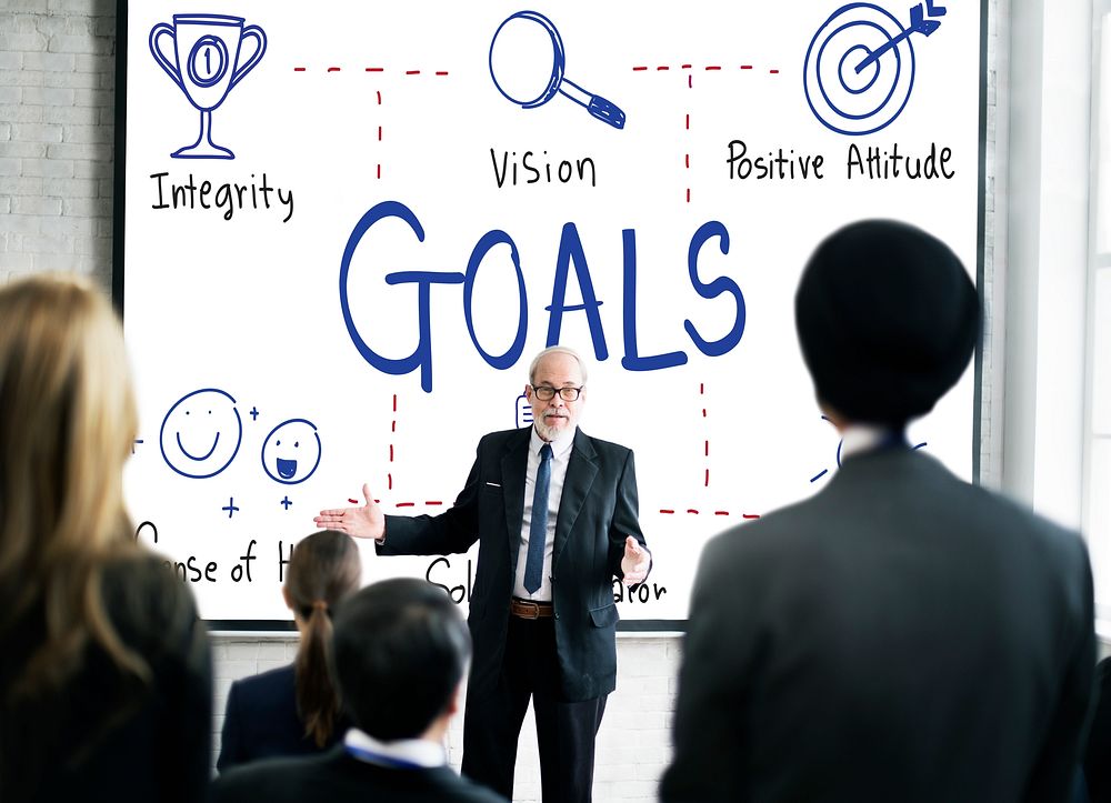 Goals Inspiration Success Target Concept