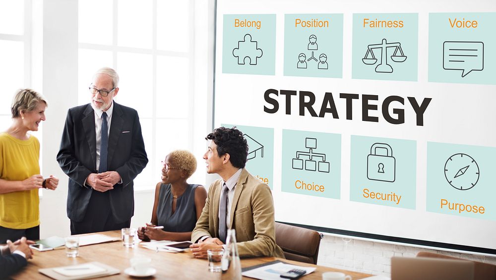 Business Cooperation Strategy Successful Company Concept
