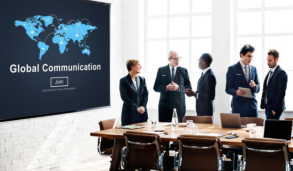 Global Communication Connection Conversation Concept