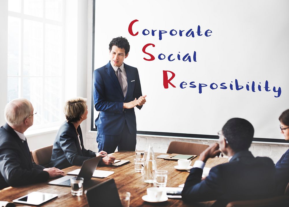 Corporate Social Responsibility Meeting Concept