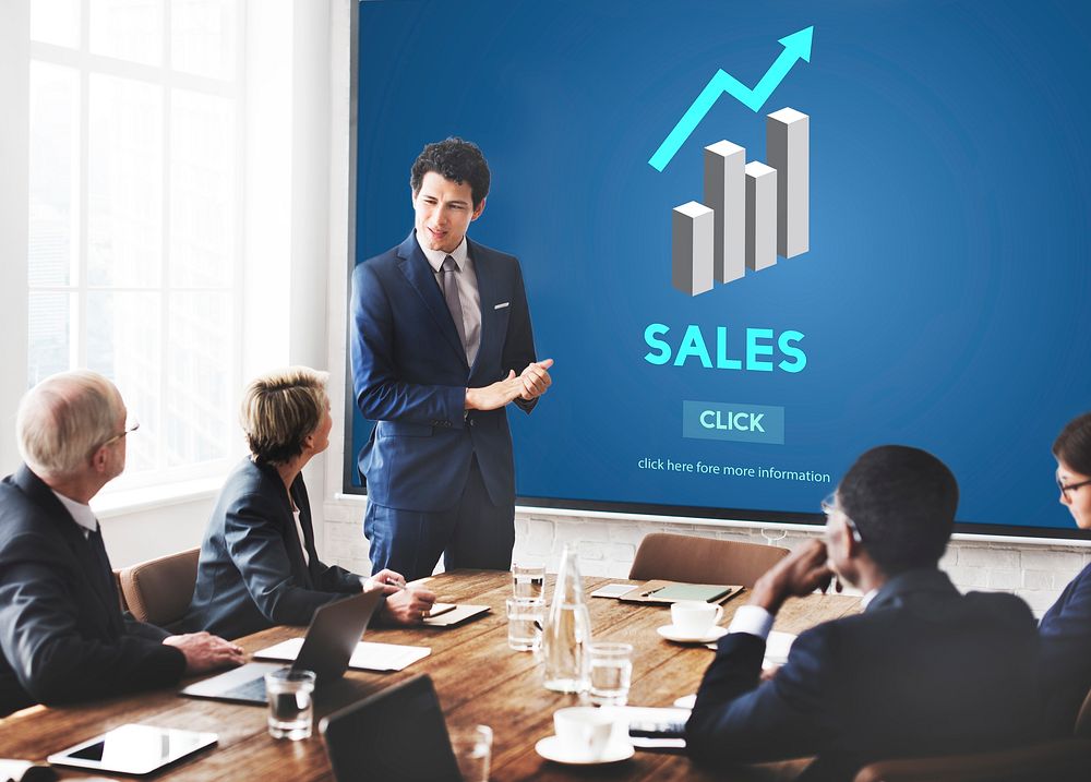 Sales Sell Selling Commerce Costs Profit Retail Concept