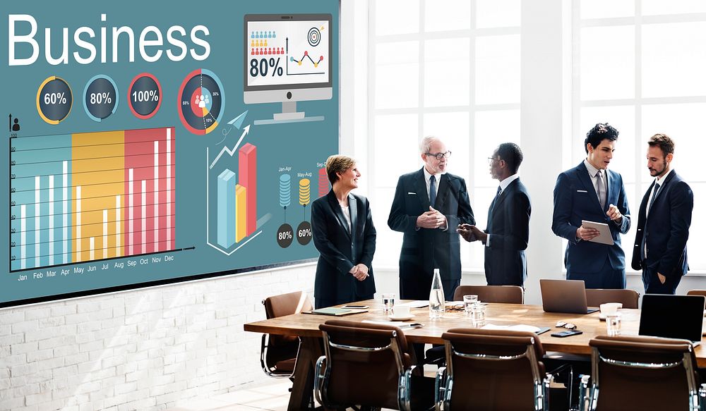 Analytics Business Statistics Data Strategy Concept