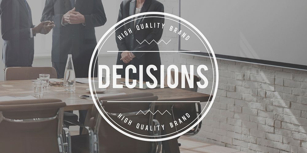 Decisions Option Choice Verdict Concept
