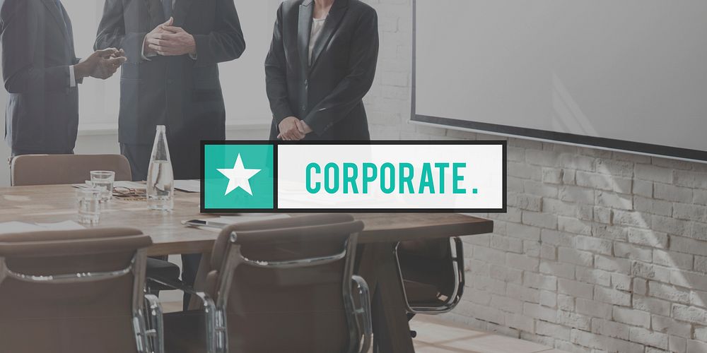 Corporate Business Enterprise Organization Concept