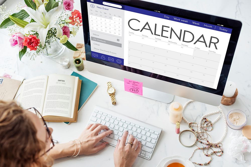 Calendar Date Organizer Planner Concept