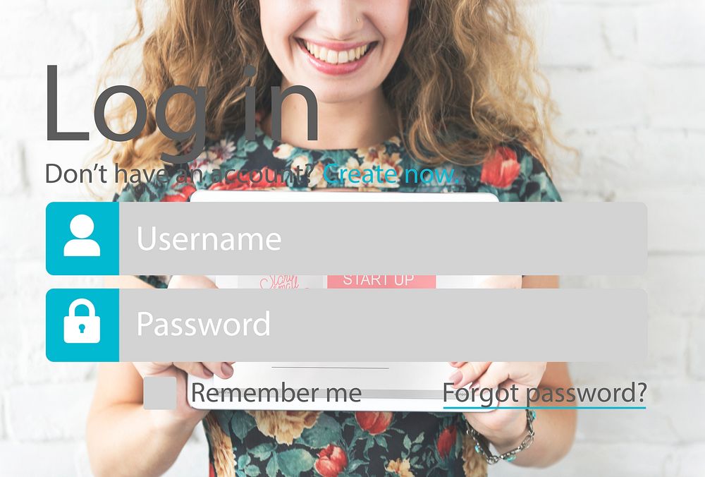 Log In Accessibility Password Security System Concept