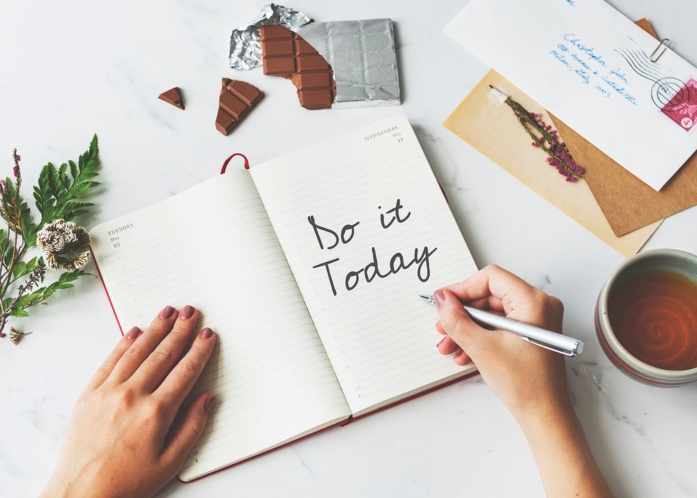 Do It Today Appointment Calendar Ideas Goals Concept