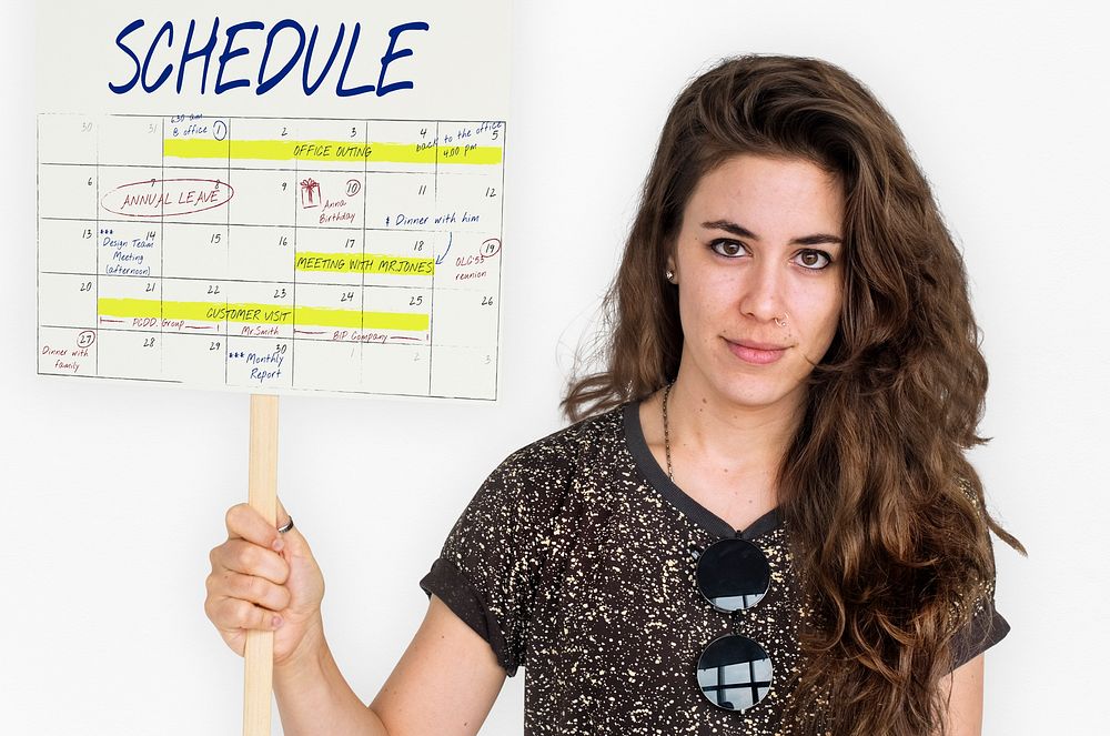 Schedule Agenda Management Planner Reminder