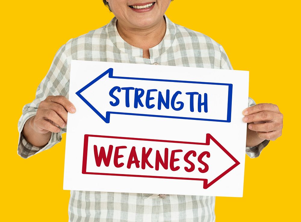 Arrow Opposite Choice Strength Weakness Icon