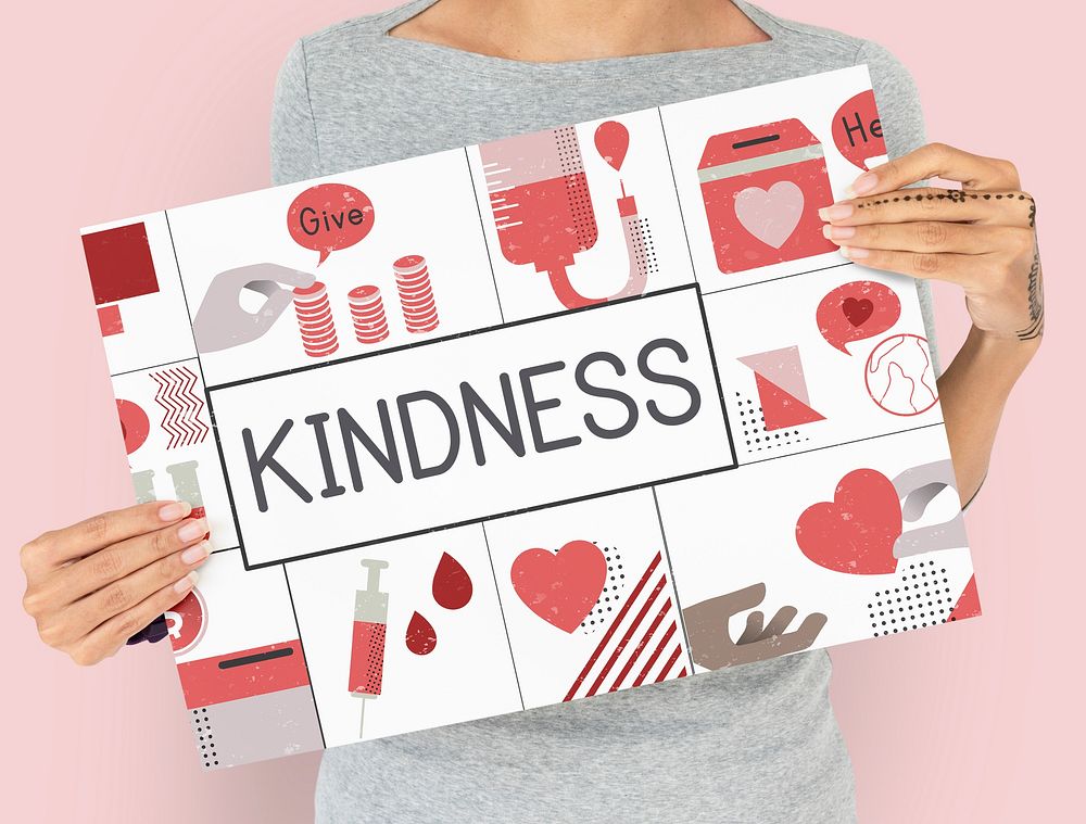 Love Kindness Help Wellness Concept