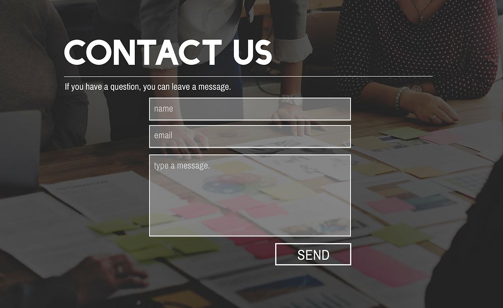 Contact Us Communication Business Assistance Concept