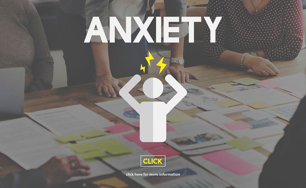 Anxiety Apprehension Medicine Nervous Panic Concept