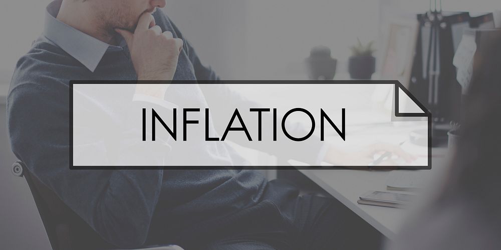 Inflation Recession Stock Market Banking Concept
