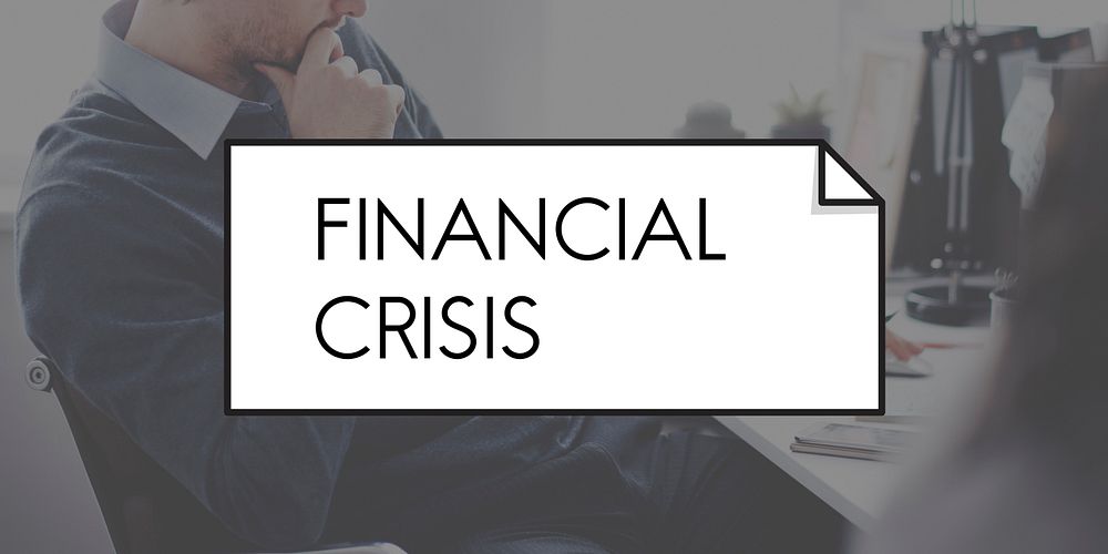 Financial Crisis Depression Problem Banking Concept