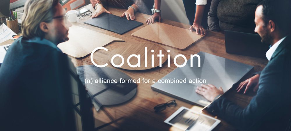 Coalition Association Alliance Corporate Union Concept