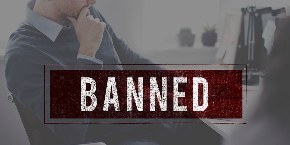Denied Rejected Banned Failed Stamp Graphic Concept