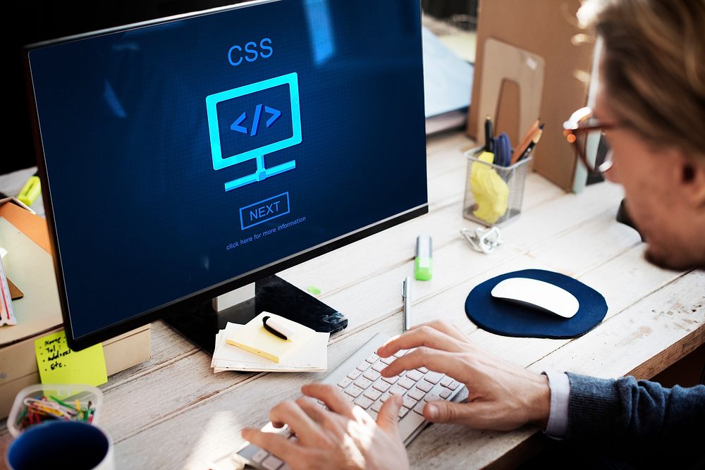 CSS Web Programming Technology Style Concept