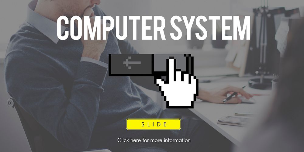 Information Technology Computer System Concept